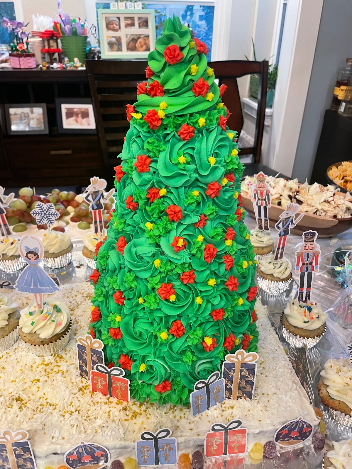 Tree cake at the Nutcracker party