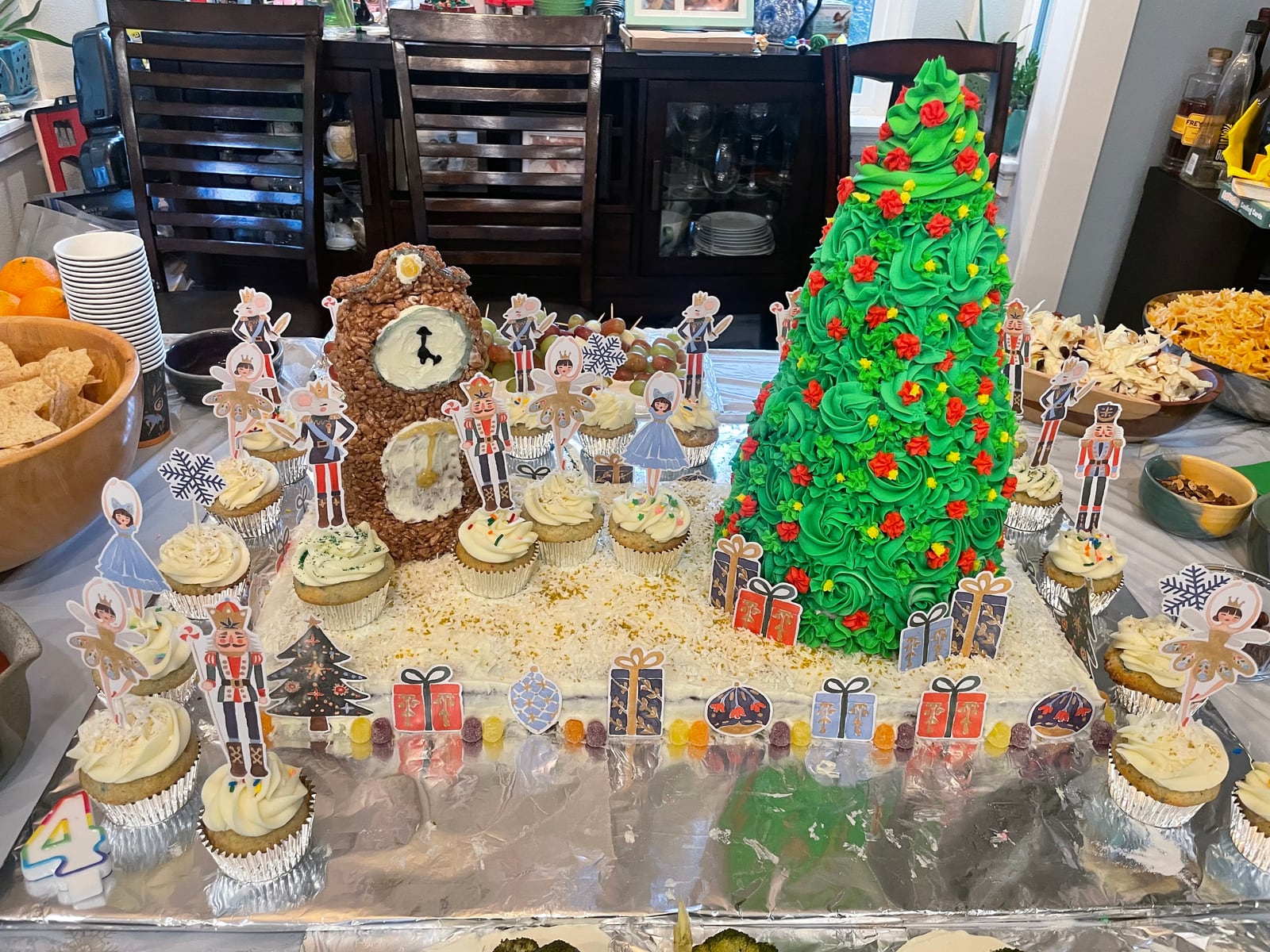 Nutcracker party table