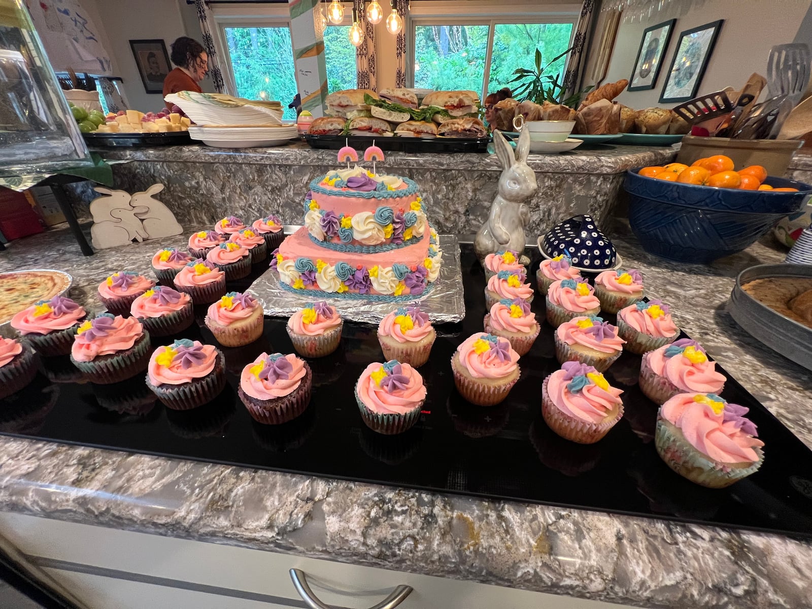 Spring party spread