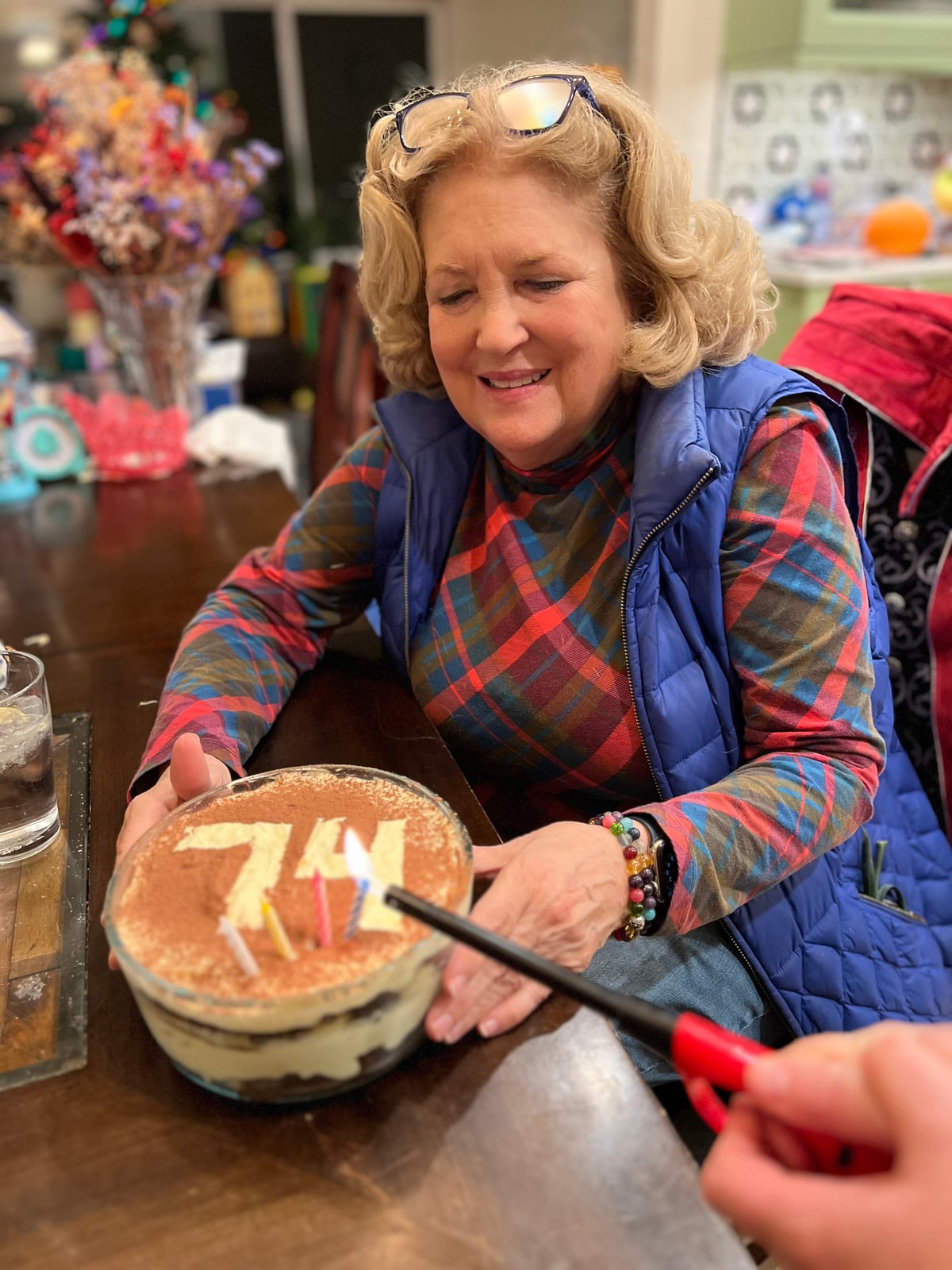 Tiramisu for a 74th birthday