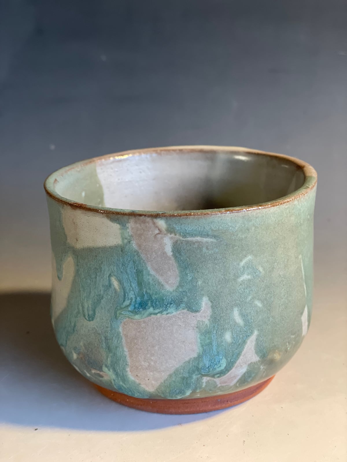 Sea-green tumbler