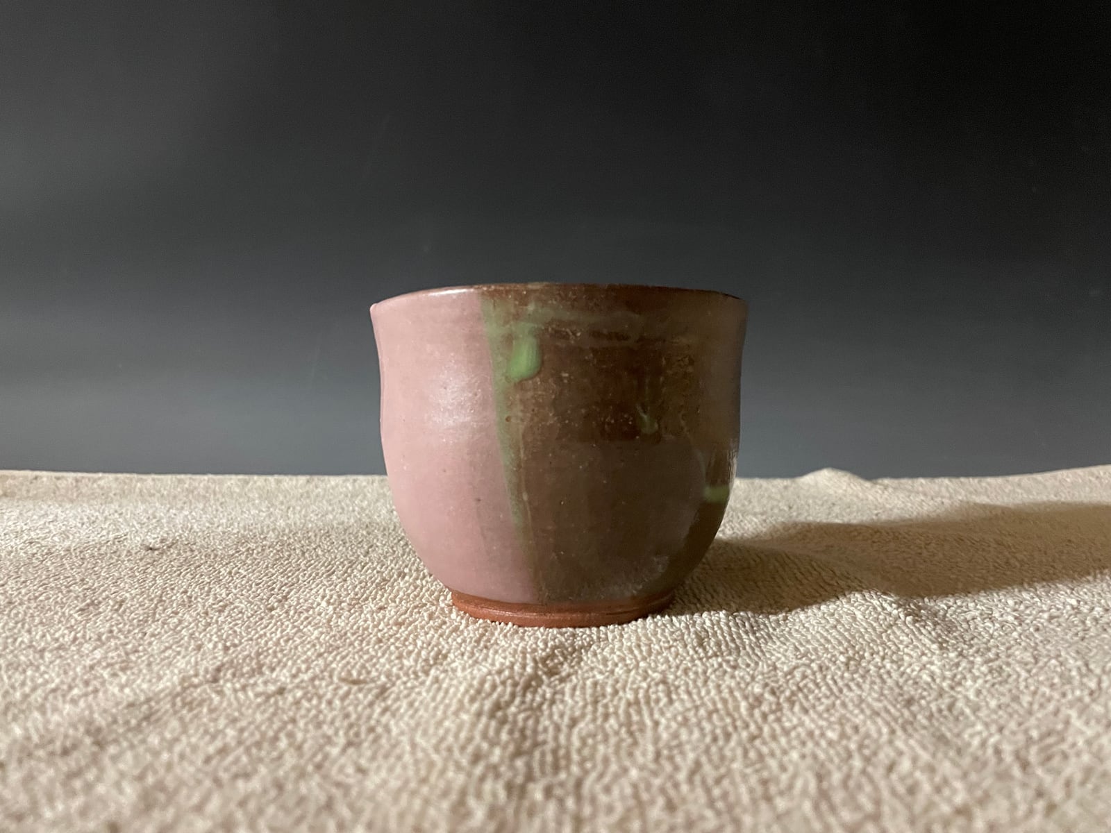 Blush pink cup