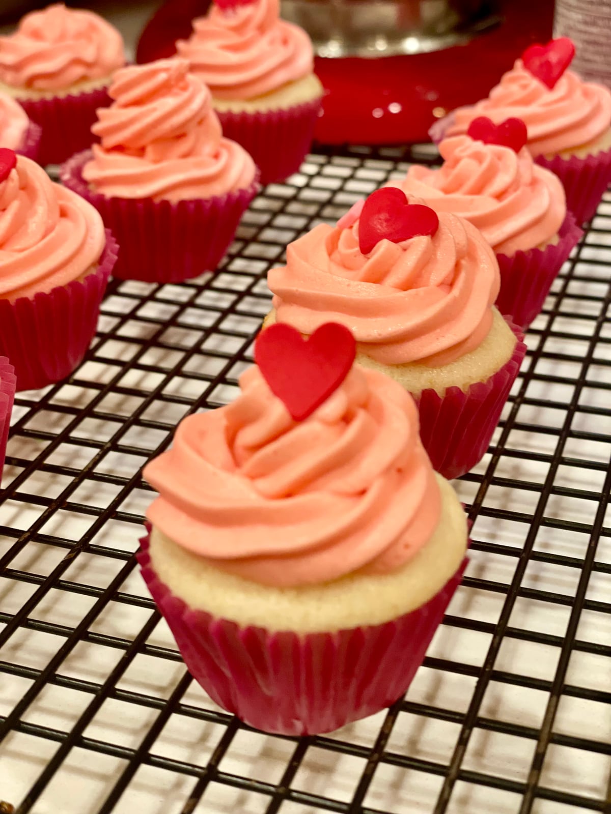 Sweetheart cupcakes
