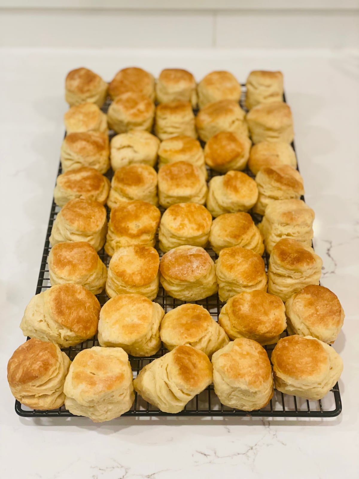 Homemade vegan biscuits