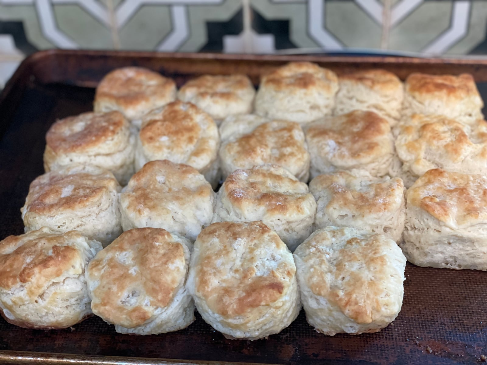 Golden biscuits