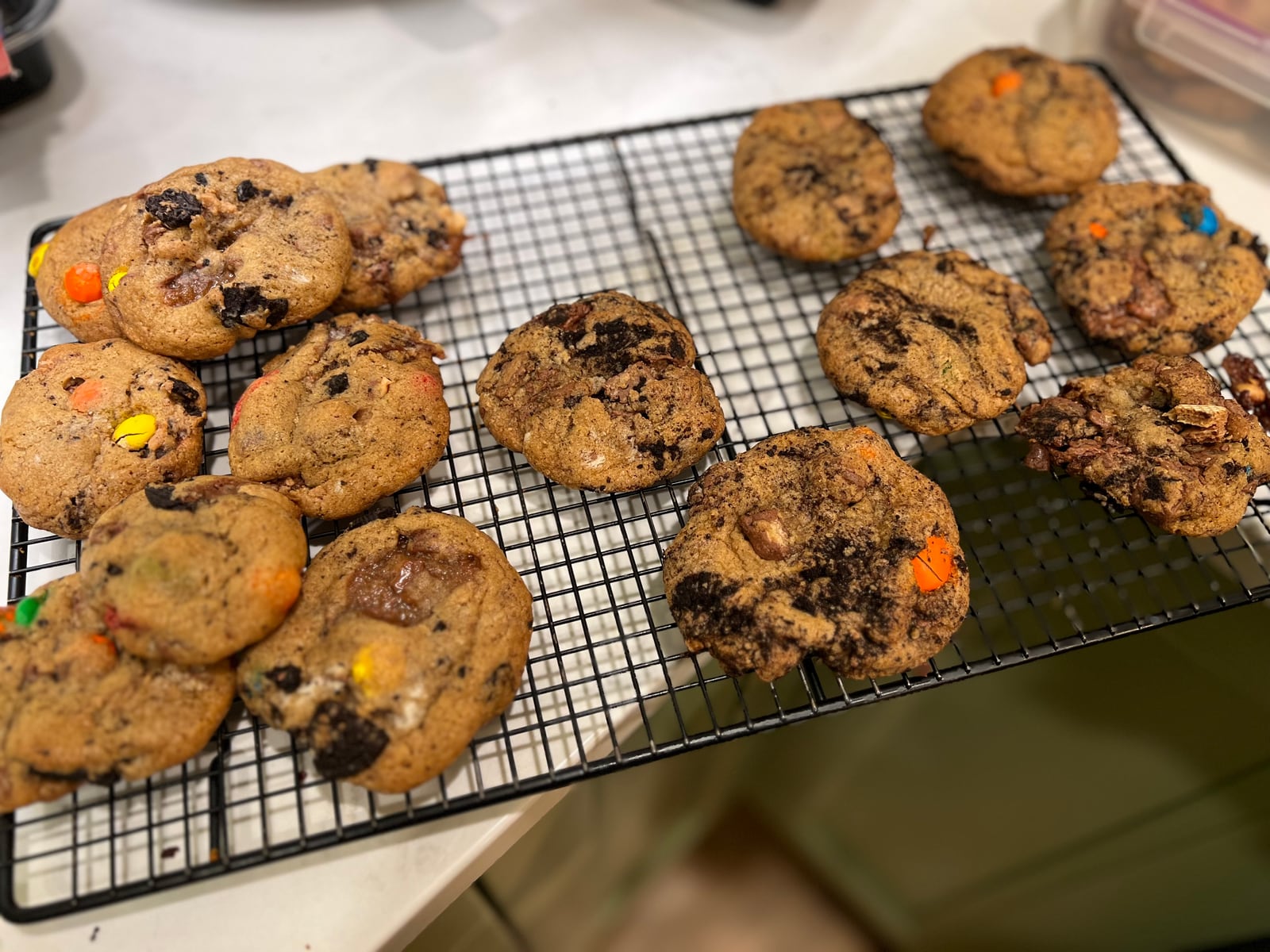 Halloween Candy Cookies