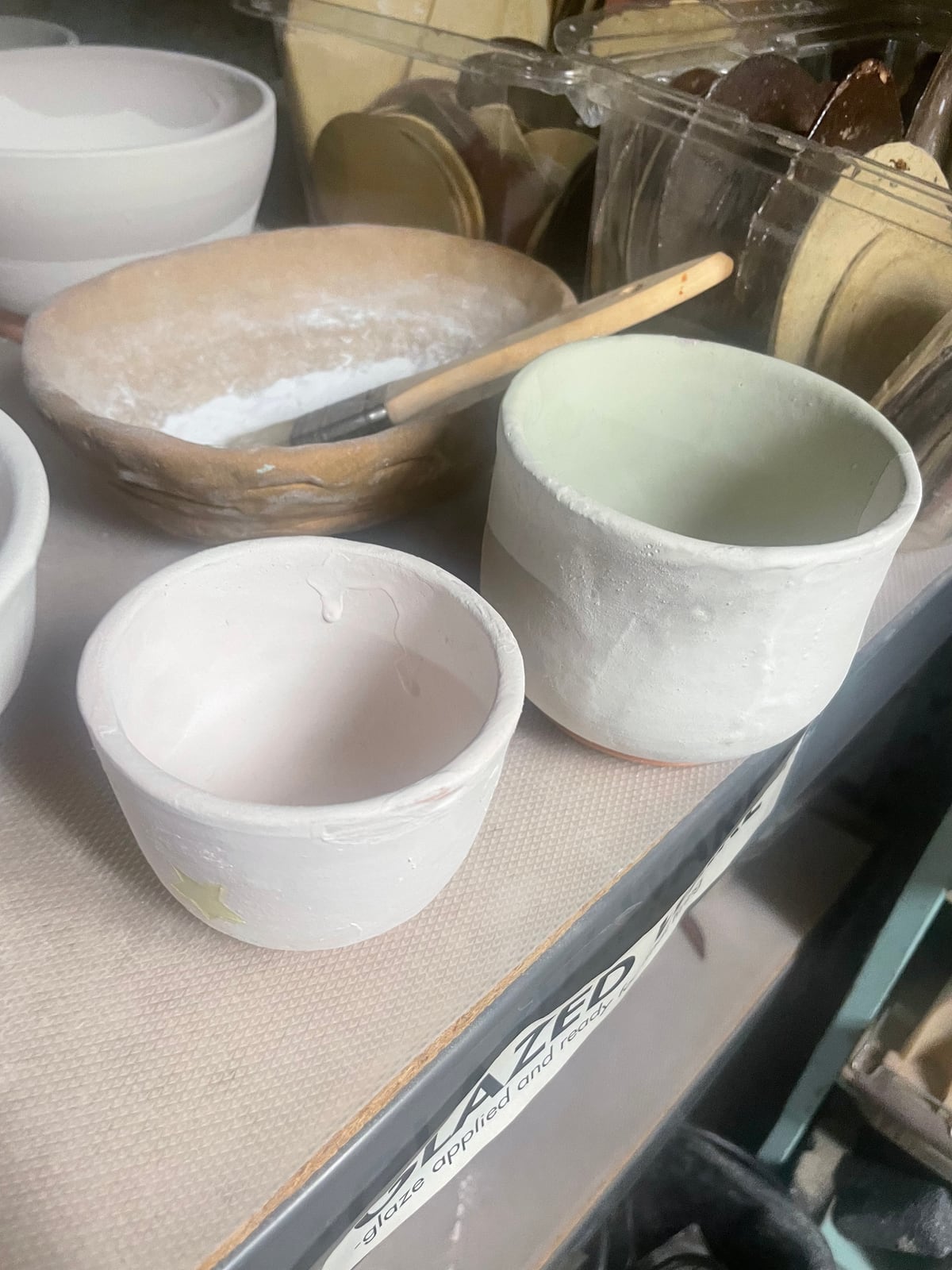 More pieces for the kiln